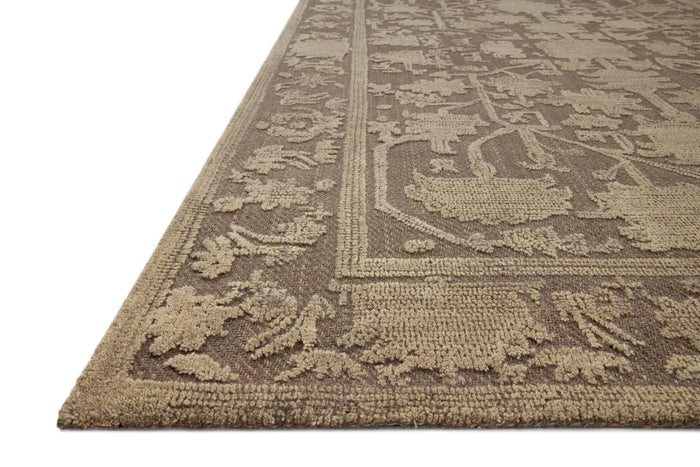 The Rug Corner Magnolia Home by Joanna Gaines x Loloi Gloria Bark / Khaki