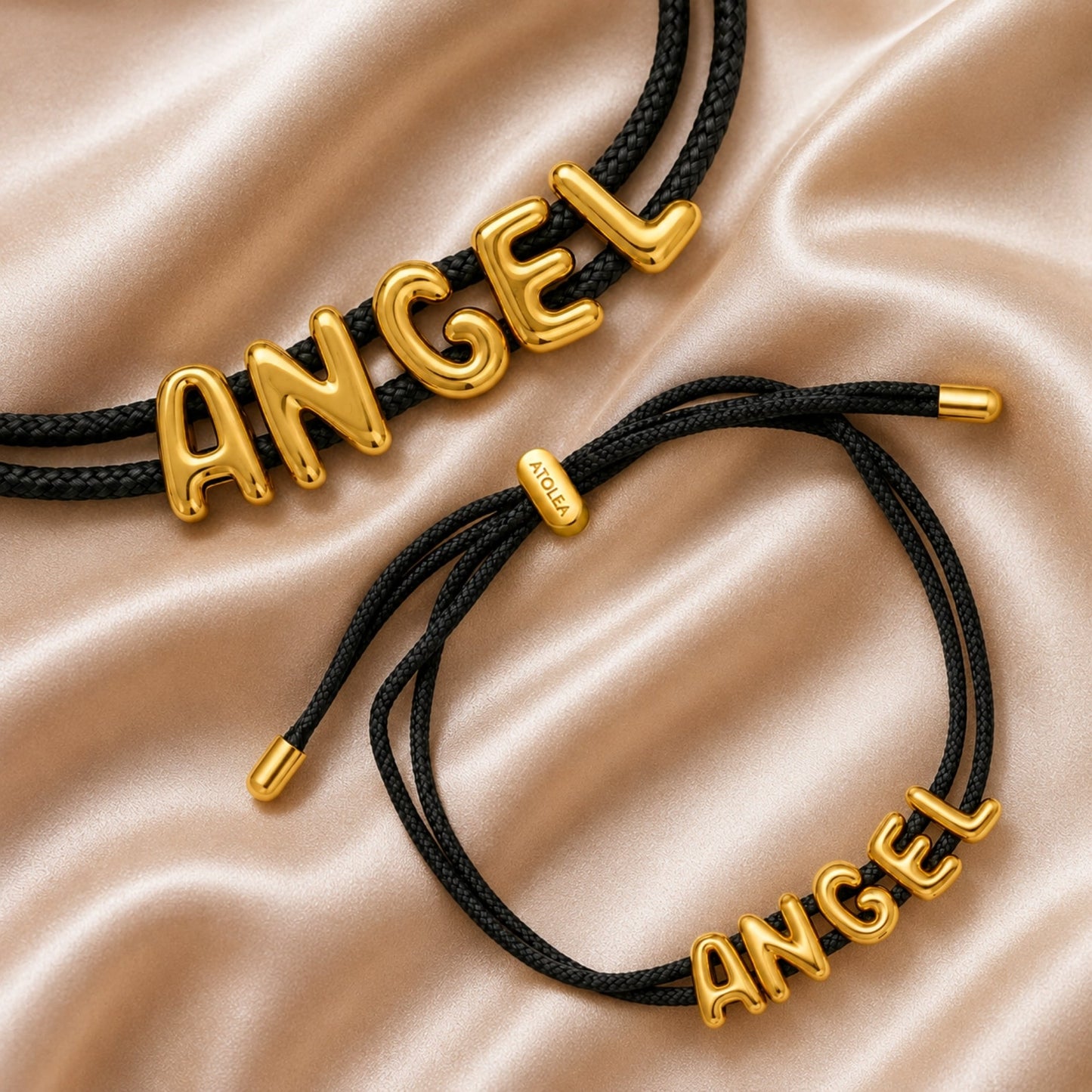Bubble Name Bracelet