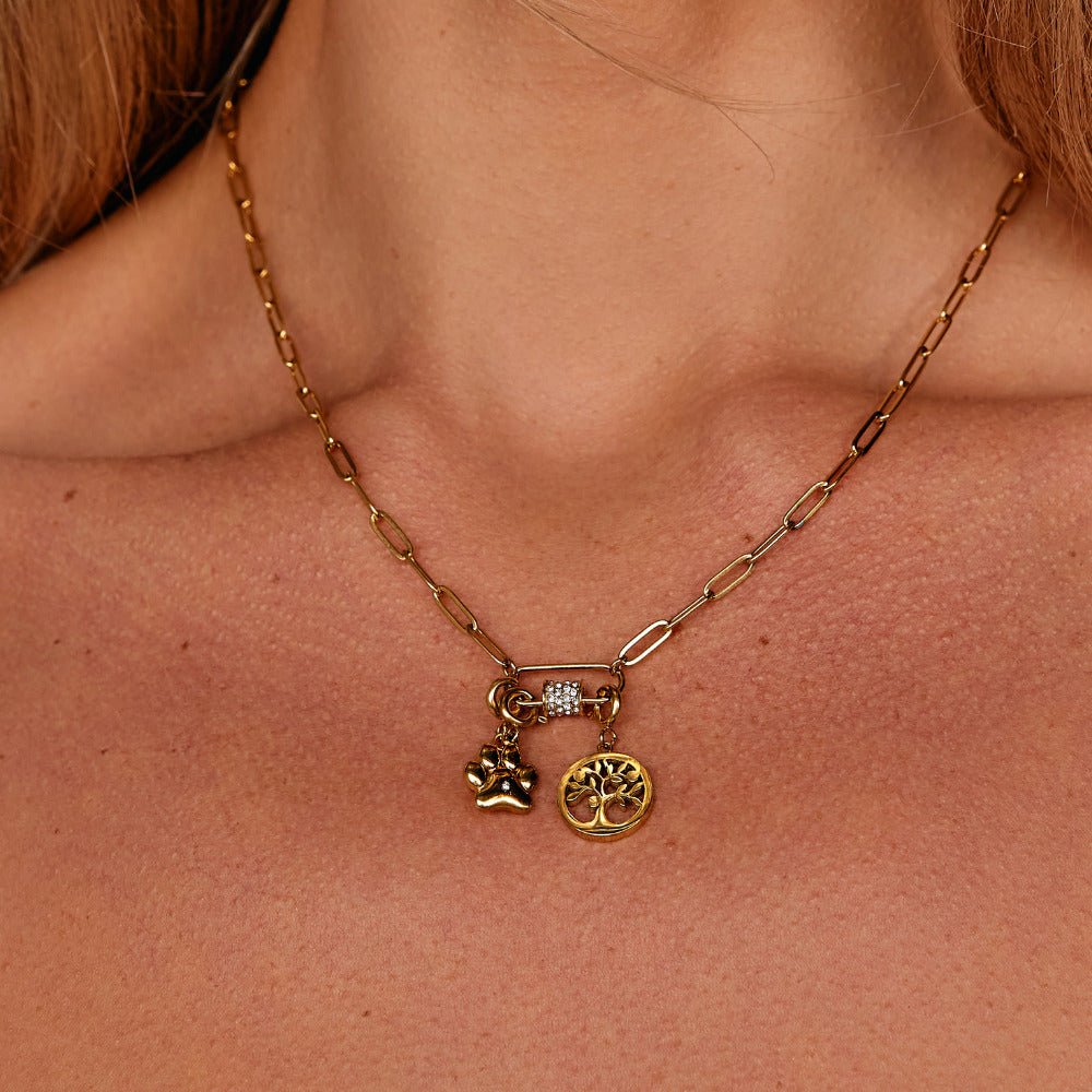 Golden Tree Of Life Charm