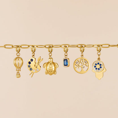 Golden Tree Of Life Charm