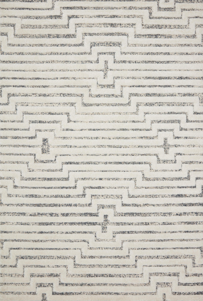 The Rug Corner Loloi II Hagen White / Sky