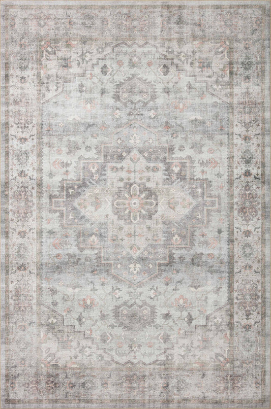 The Rug Corner Loloi II Heidi Dove / Blush