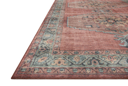 The Rug Corner Loloi II Heidi Spice / Aqua