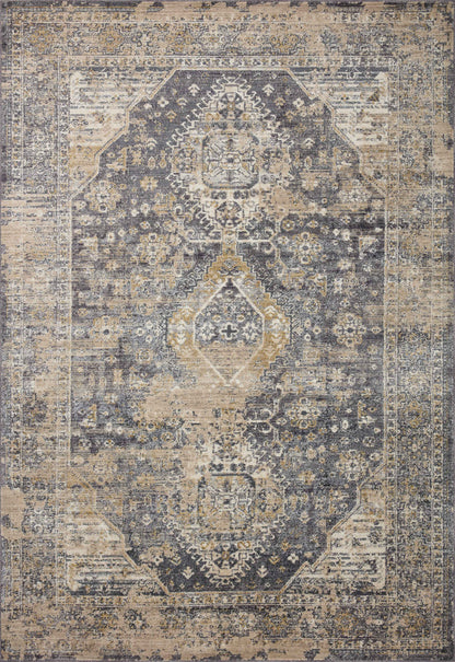 The Rug Corner Loloi Indra Charcoal / Natural