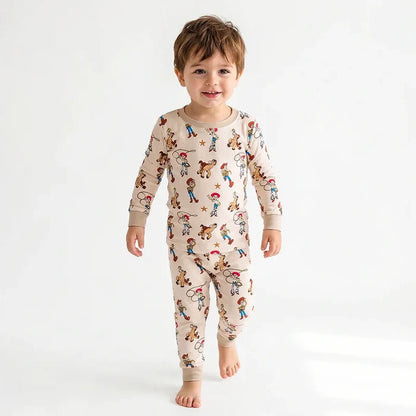 Infinity & Beyond Bamboo Long Sleeve Pajama Set