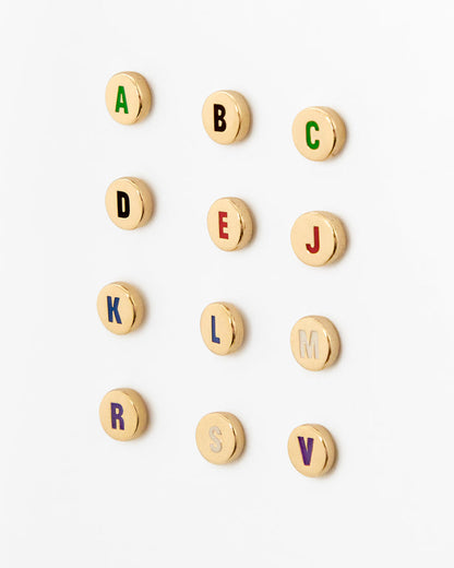Initial Stud Earring variety