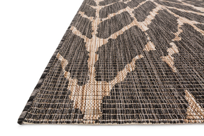 The Rug Corner Loloi Isle Charcoal / Mocha