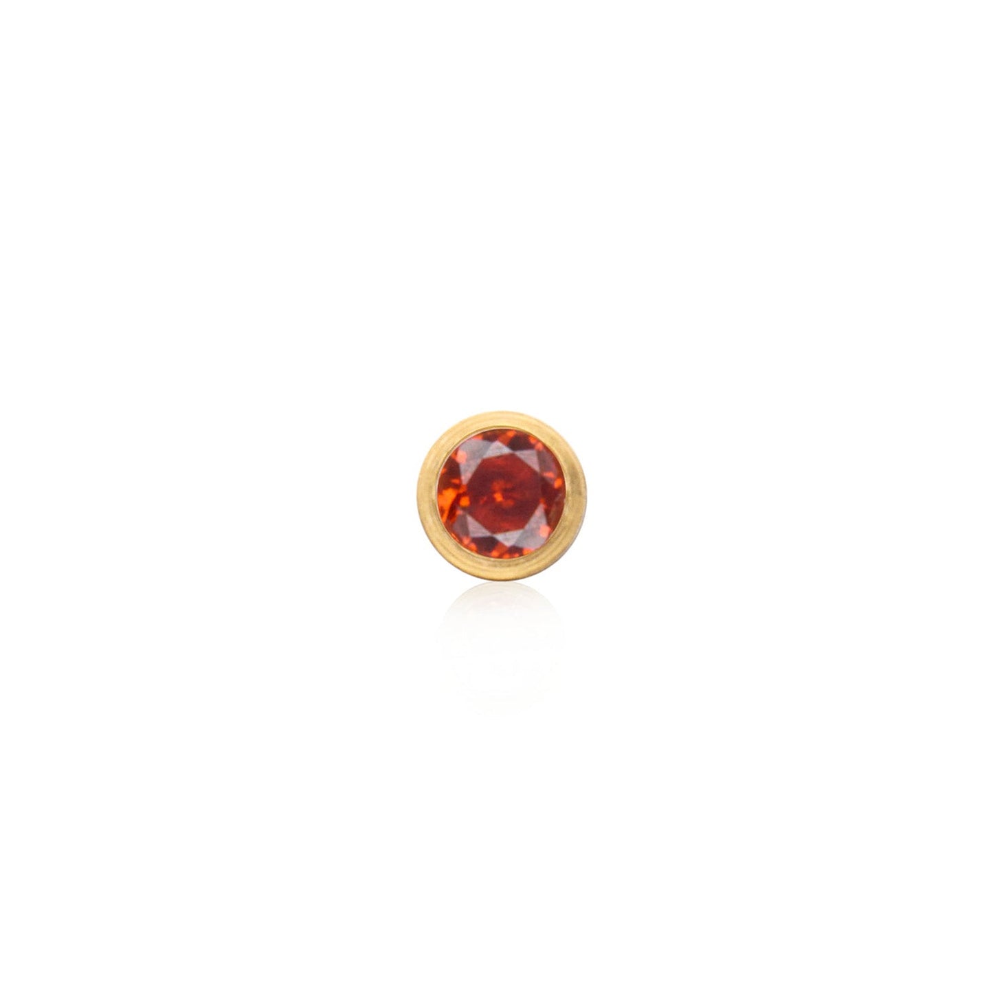 Custom Retro Birthstone (Gold)