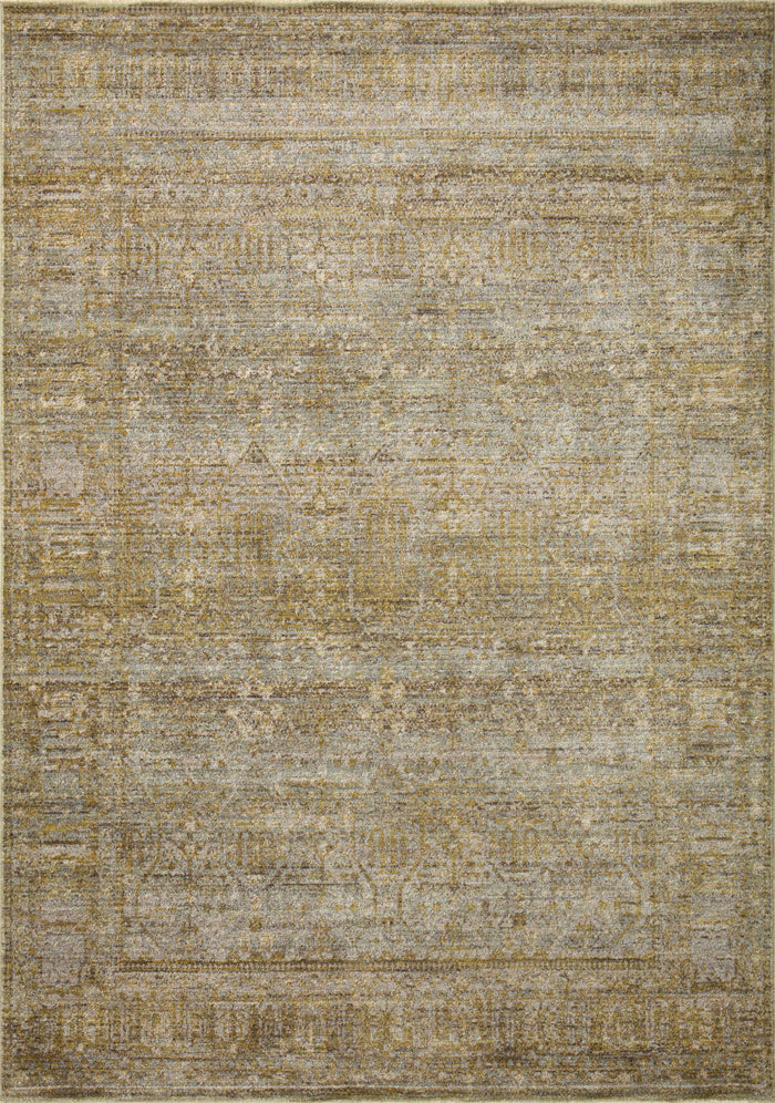The Rug Corner Jean Stoffer x Loloi Jean Stoffer - Bradbury Dove / Gold Area Rug