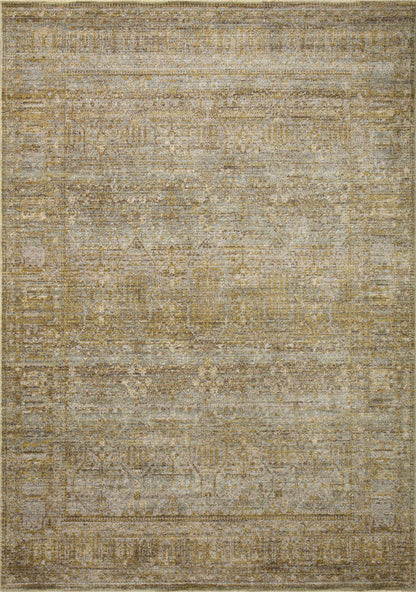 The Rug Corner Jean Stoffer x Loloi Jean Stoffer - Bradbury Dove / Gold Area Rug