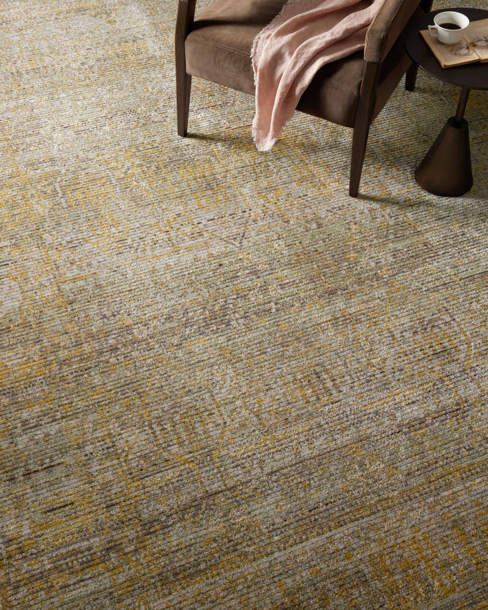 The Rug Corner Jean Stoffer x Loloi Jean Stoffer - Bradbury Dove / Gold Area Rug