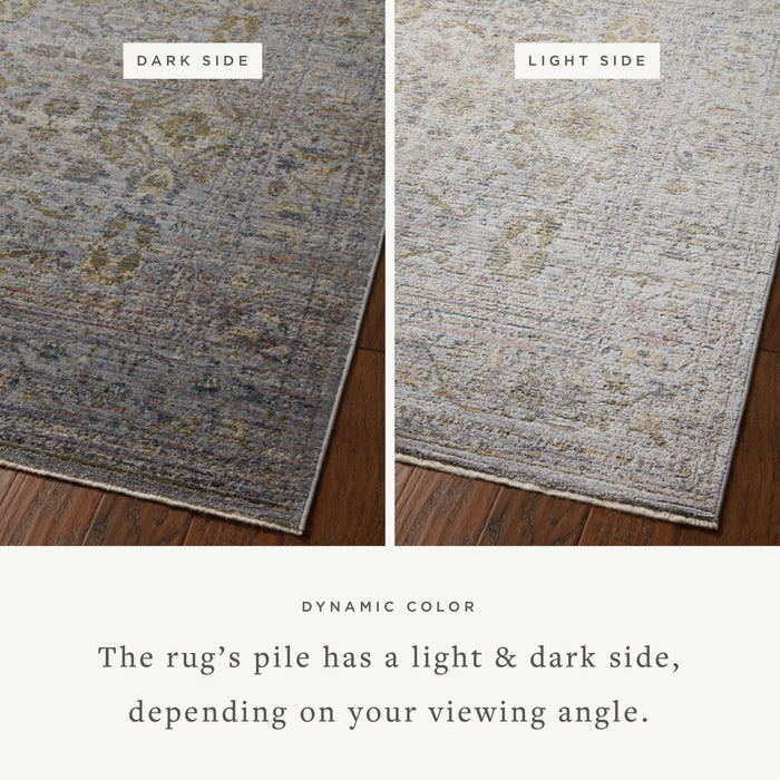 The Rug Corner Jean Stoffer x Loloi Bradbury Grey / Multi