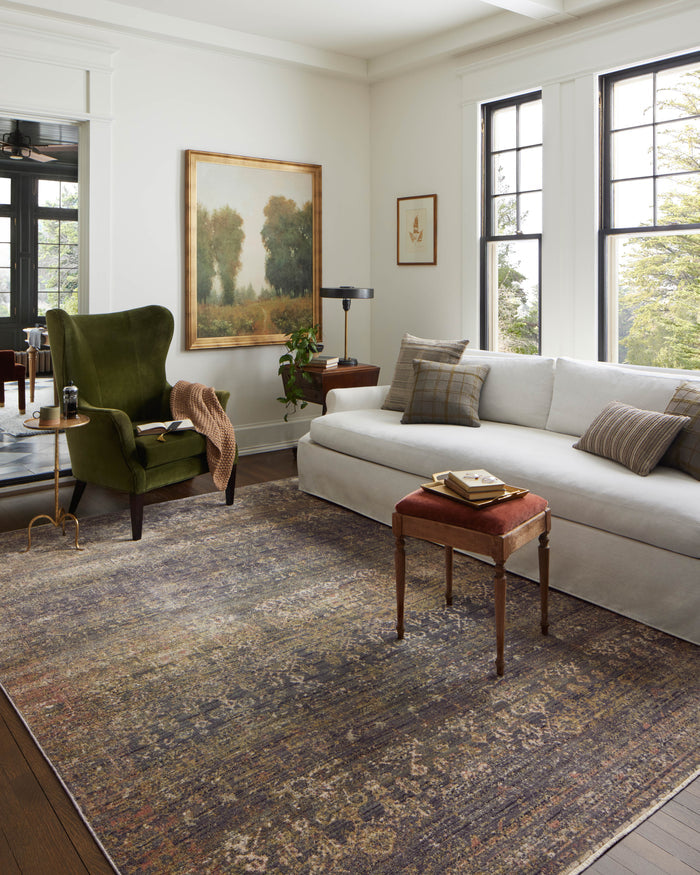 The Rug Corner Jean Stoffer x Loloi Jean Stoffer - Bradbury Ink / Multi Area Rug
