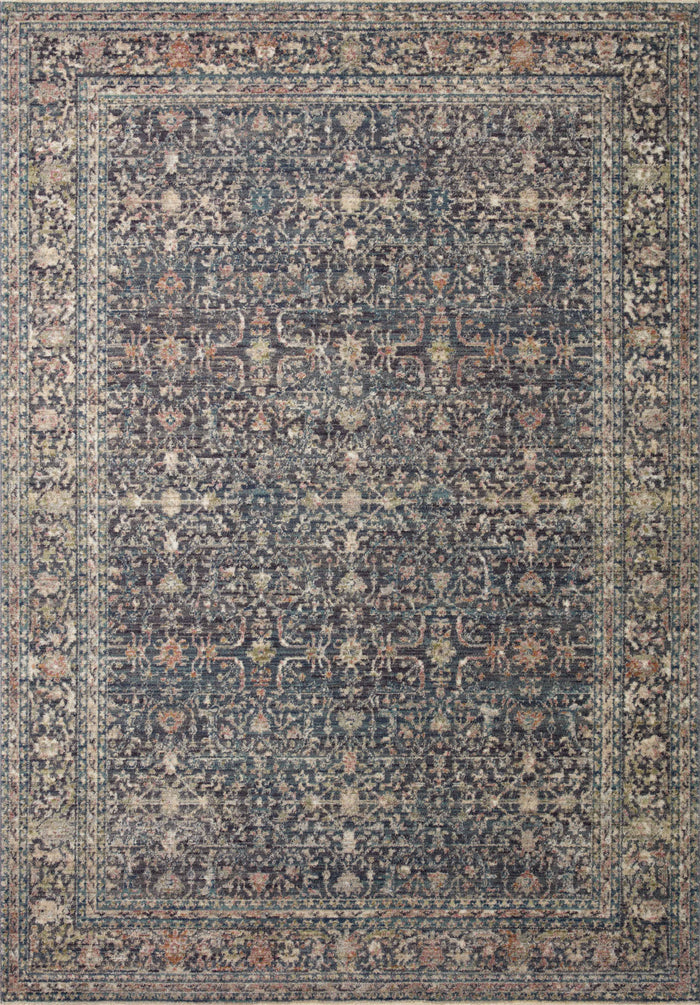 The Rug Corner Jean Stoffer x Loloi Jean Stoffer - Bradbury Midnight  / Multi Area Rug