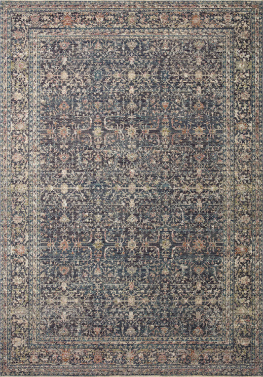 The Rug Corner Jean Stoffer x Loloi Jean Stoffer - Bradbury Midnight  / Multi Area Rug