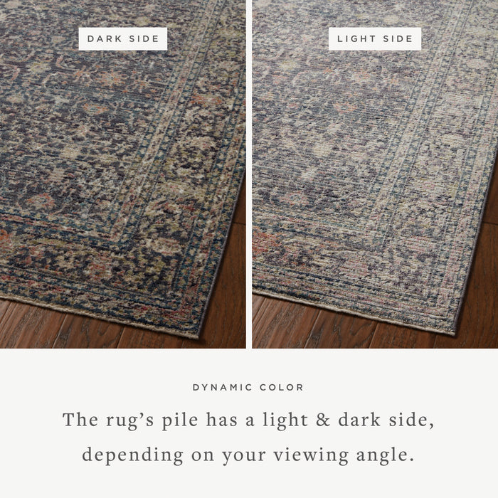 The Rug Corner Jean Stoffer x Loloi Jean Stoffer - Bradbury Midnight  / Multi Area Rug