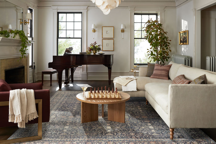 The Rug Corner Jean Stoffer x Loloi Jean Stoffer - Bradbury Midnight  / Multi Area Rug