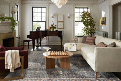 The Rug Corner Jean Stoffer x Loloi Jean Stoffer - Bradbury Midnight  / Multi Area Rug