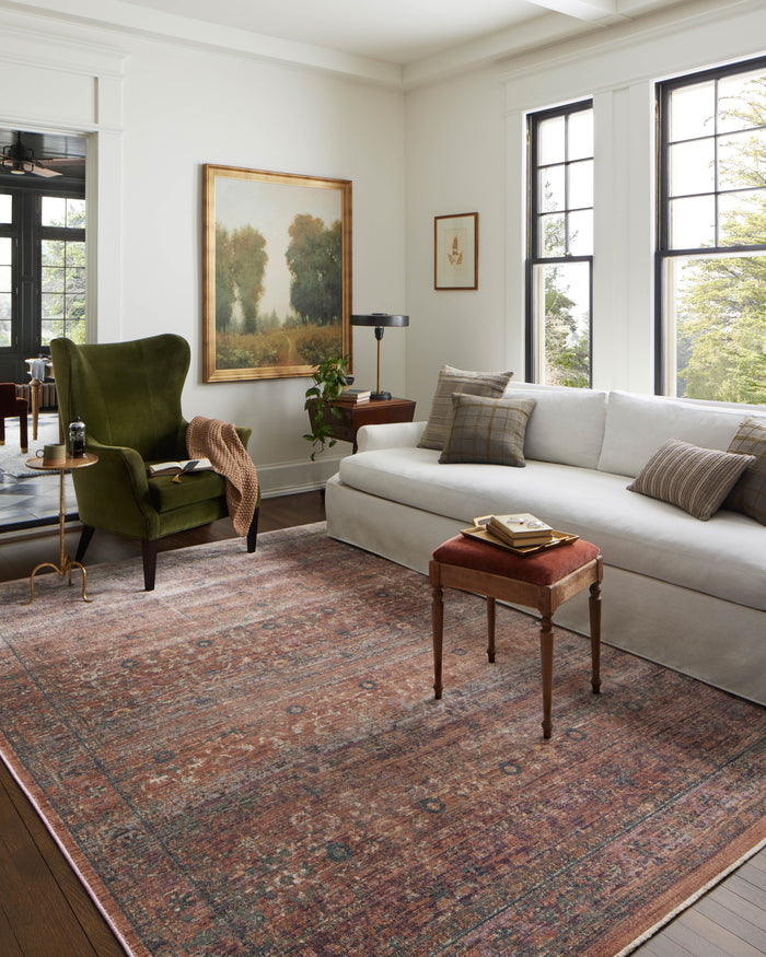 The Rug Corner Jean Stoffer x Loloi Jean Stoffer - Bradbury Sunset / Multi Area Rug