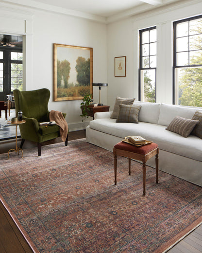 The Rug Corner Jean Stoffer x Loloi Jean Stoffer - Bradbury Sunset / Multi Area Rug