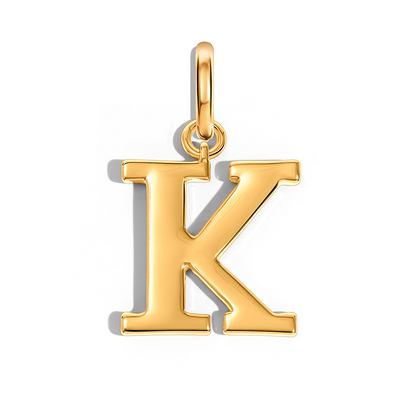 Mini Initial Accessories Charm (Gold)