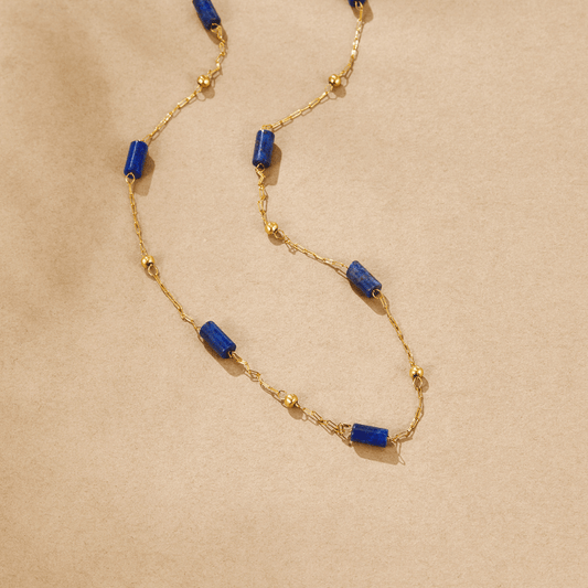 Lapiz Lazuli Bead Necklace