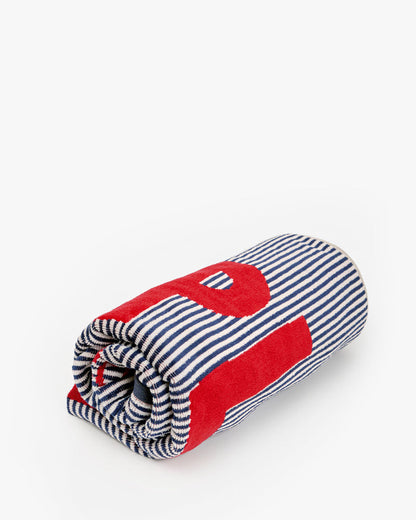 Le Towel rolled up