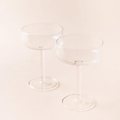 Luisa Millerighe Coppa Glasses, Pair