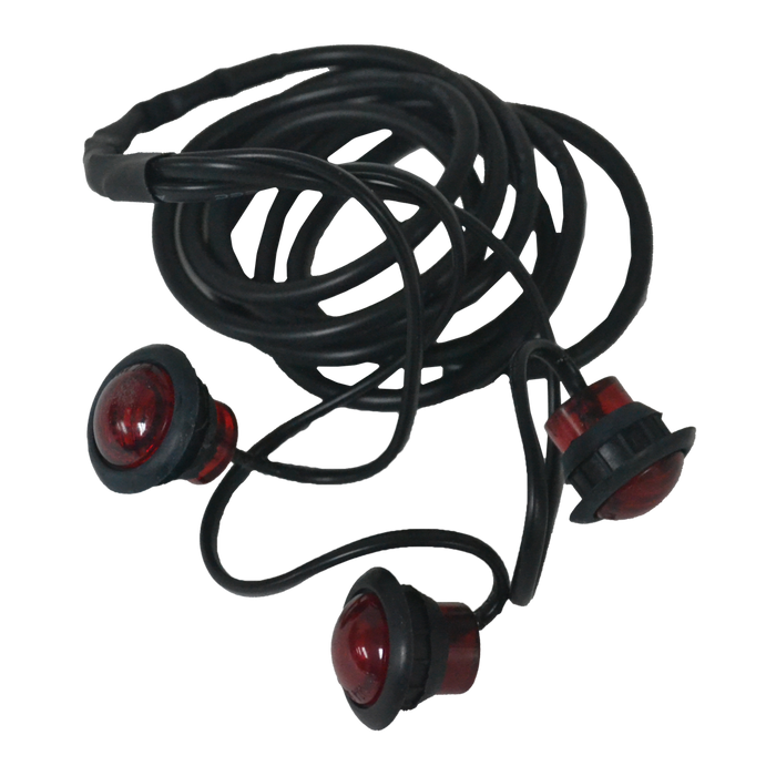 LUZ LATERAL LED ROJA TIPO 3030
