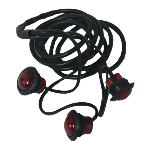 LUZ LATERAL LED ROJA TIPO 3030