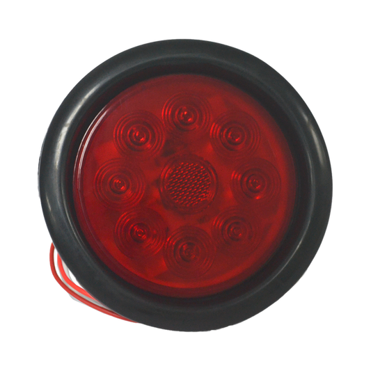 LUZ ROJO REDONDA DE 4¨