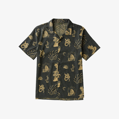 Men's Bless Up Trail Button Up Shirt - S