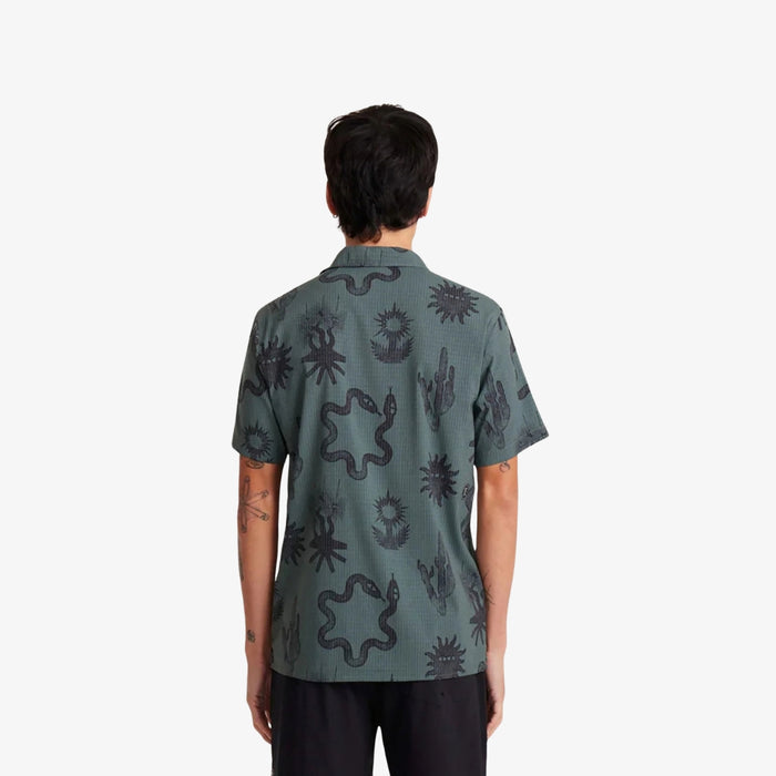 Men's Bless Up Trail Button Up Shirt - S