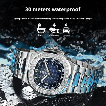 Men's Luxury Waterproof Luminous Watch – Elegant Timepiece
