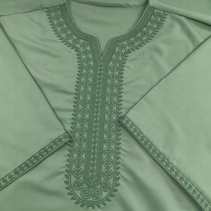 Men's Muslim Loose Robe - Comfortable Islamic Thobe