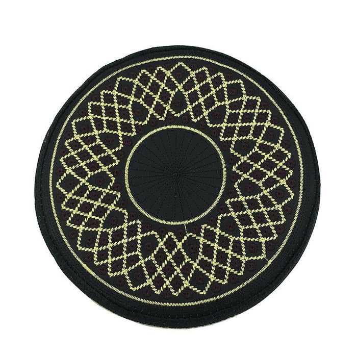 Men's Muslim Prayer Hat - Classic Islamic Kufi Cap