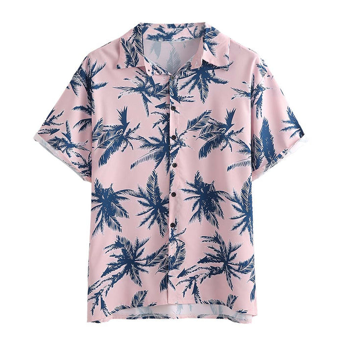 Men's Slim Fit Novelty Dress Shirt – Lightweight Polyester