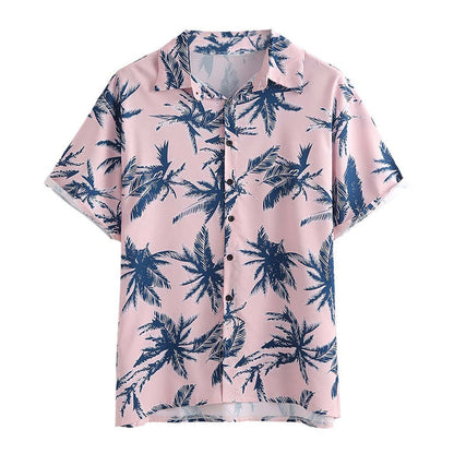Men's Slim Fit Novelty Dress Shirt – Lightweight Polyester