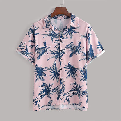 Men's Slim Fit Novelty Dress Shirt – Lightweight Polyester