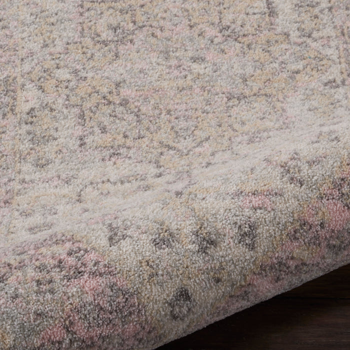 The Rug Corner Nourison Home Tranquil TRA06 IVPNK Area Rugs