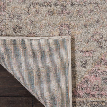 The Rug Corner Nourison Home Tranquil TRA06 IVPNK Area Rugs