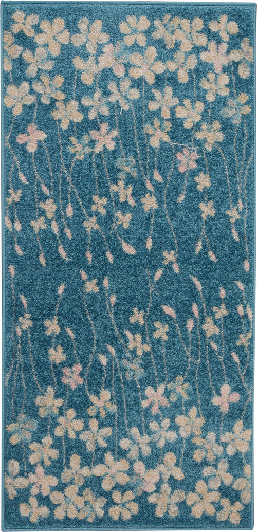 Nourison Home - Tranquil Turquoise Area Rug TRA04