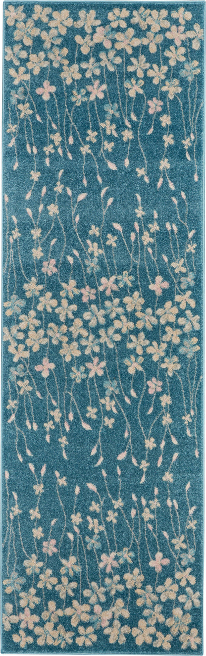 Nourison Home - Tranquil Turquoise Area Rug TRA04