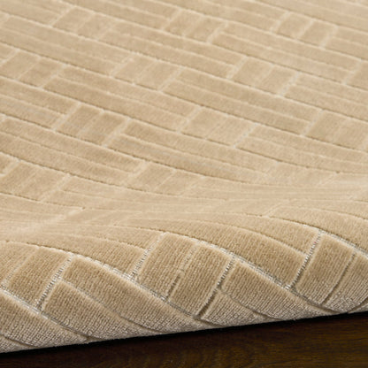 The Rug Corner Nourison Home Nourison Home - Washable Charm Beige/Ivory Area Rug WCH02