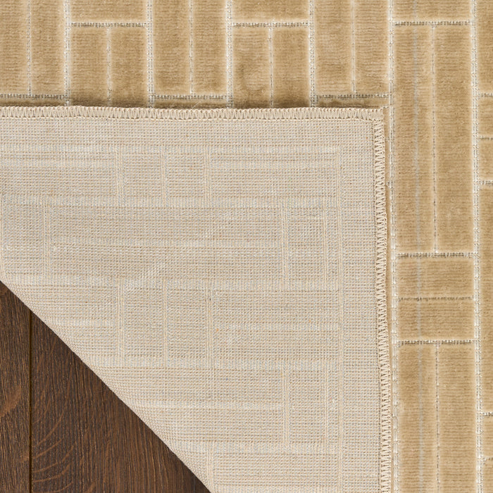 The Rug Corner Nourison Home Nourison Home - Washable Charm Beige/Ivory Area Rug WCH02
