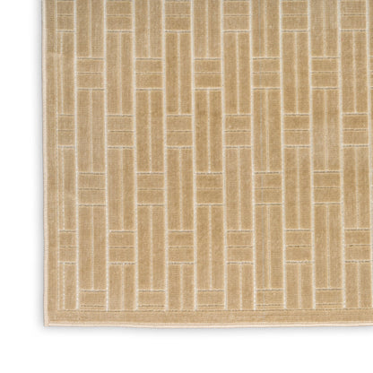 The Rug Corner Nourison Home Nourison Home - Washable Charm Beige/Ivory Area Rug WCH02