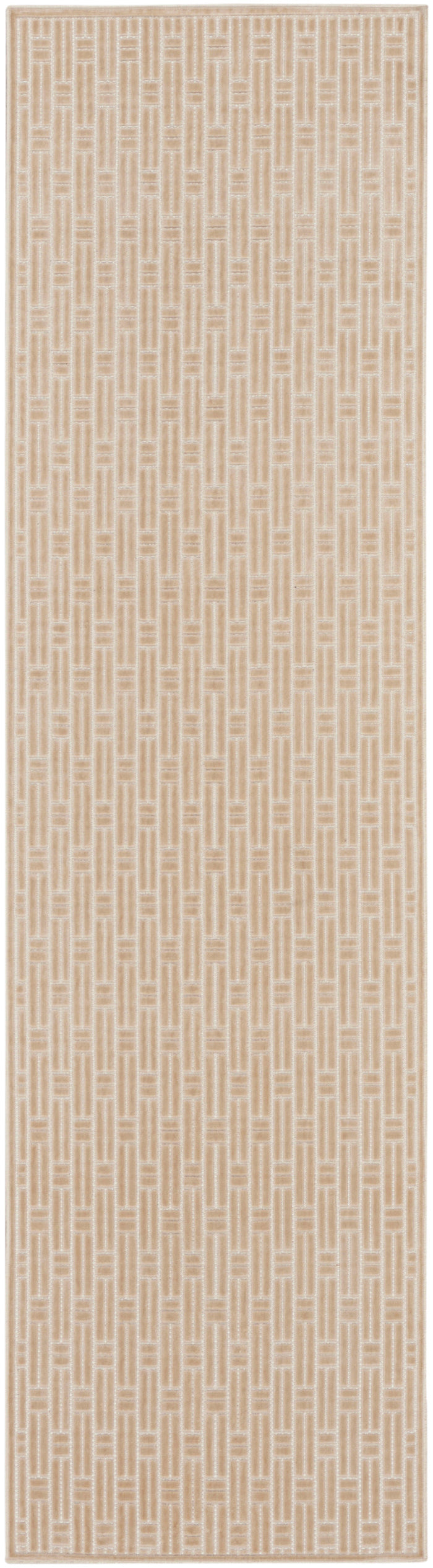 The Rug Corner Nourison Home Nourison Home - Washable Charm Beige/Ivory Area Rug WCH02