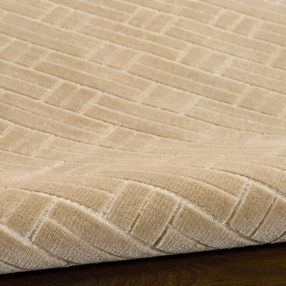 The Rug Corner Nourison Home Nourison Home - Washable Charm Beige/Ivory Area Rug WCH02