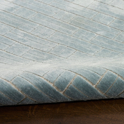 The Rug Corner Nourison Home Nourison Home - Washable Charm Blue/Ivory Area Rug WCH02