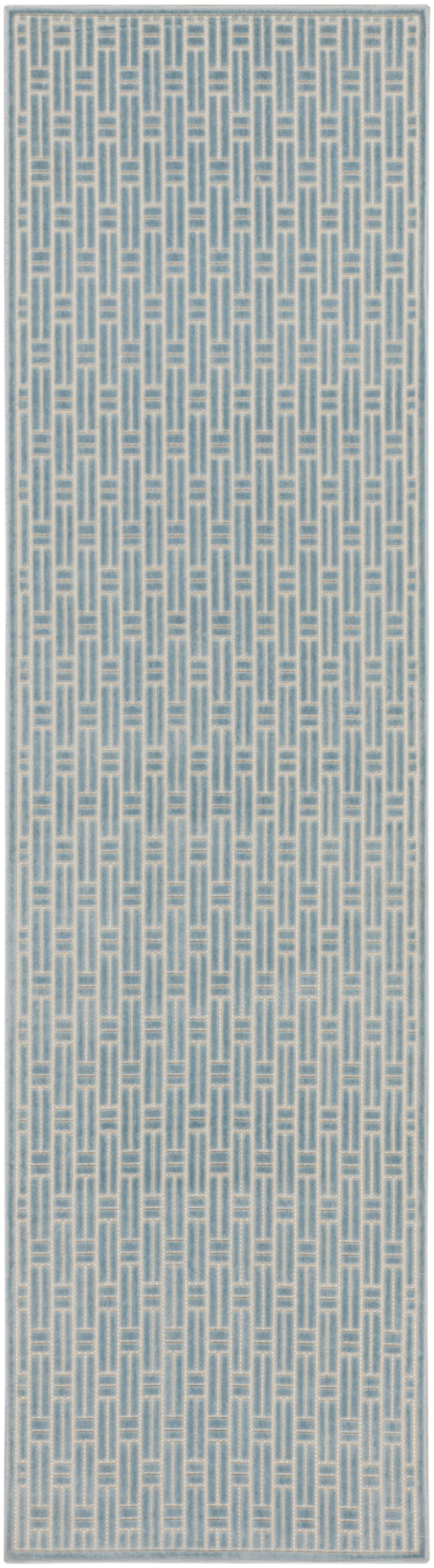 The Rug Corner Nourison Home Nourison Home - Washable Charm Blue/Ivory Area Rug WCH02